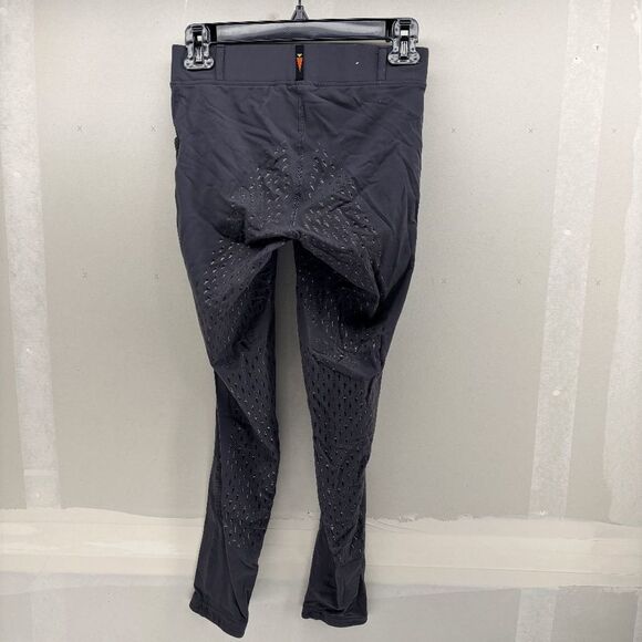 Kerrits Pants Womens Small Coolcore Silicone Full Leg Riding Tech Gray Breeches - Picture 3 of 7